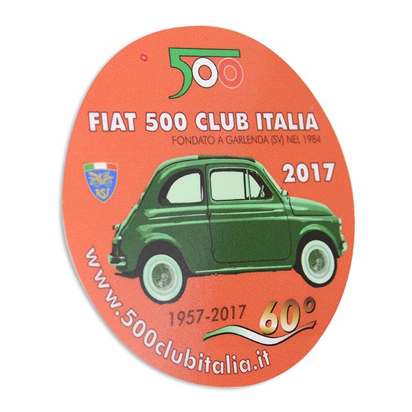 FIAT 500 CLUB ITALIA 2017ƥå(΢Ž꥿)