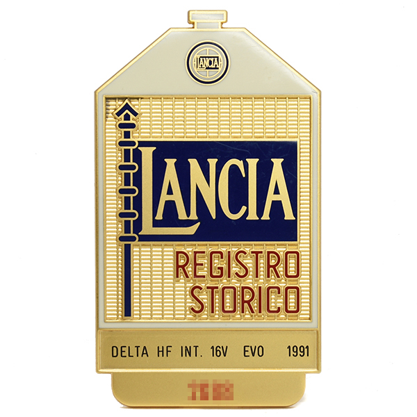 LANCIA REGISTRO STORICO֥