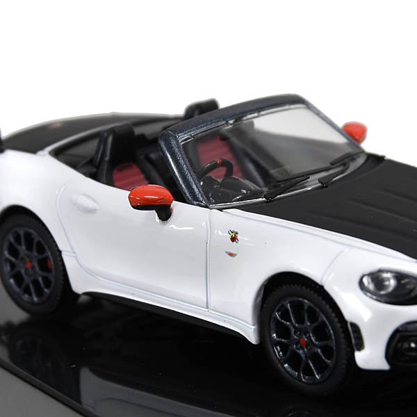 1/43 ABARTH124 spiderߥ˥奢ǥ(ۥ磻)