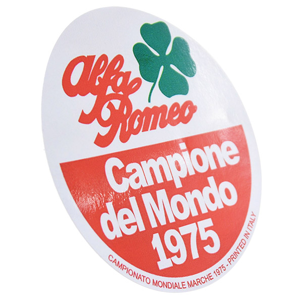 Alfa Romeo Campione del Mondo 1975ƥå(ץ)