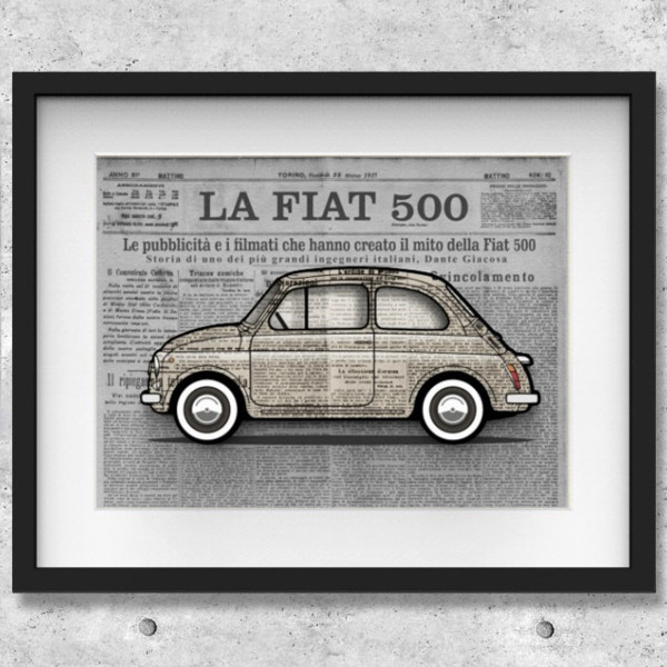 FIAT Nuova 500饹ȥ졼by Mr.Vin -GIORNALE- (Large)