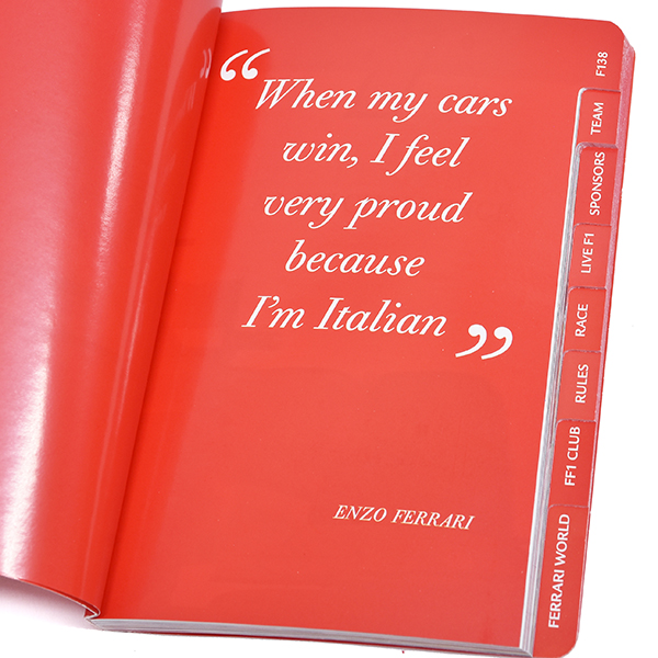 Ferrari Pit Tour Guide Book-2013-