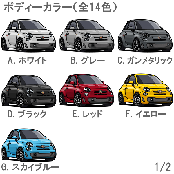 ABARTH 500/595(꡼3)ߥ饹ȥ졼by 