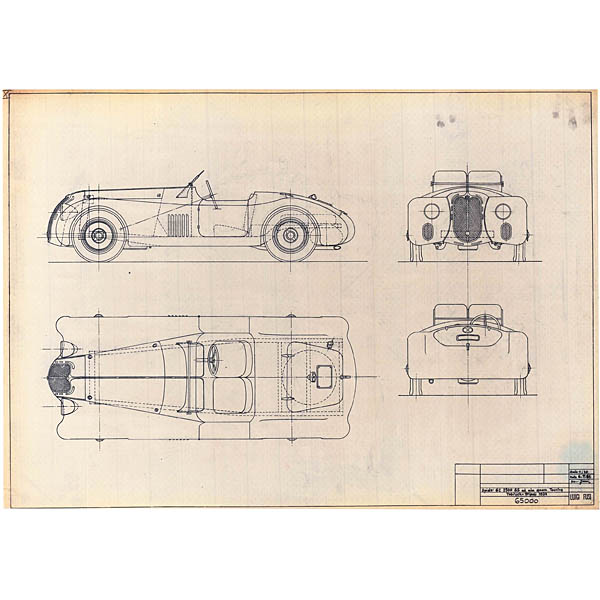 Alfa Romeo 6C 2500 SS ala spessa Turing 1939ͽۿ