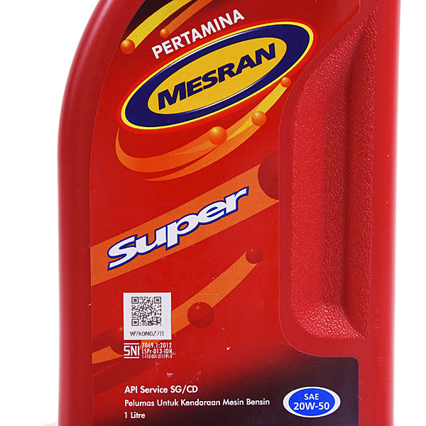 PERTAMINA󥸥󥪥 MESRAN SUPER(SAE 20W-50) 1L