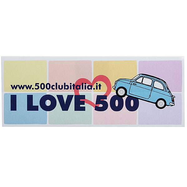 FIAT 500 CLUB ITALIA "I LOVE500"ƥå<br><font size=-1 color=red>10/30</font>