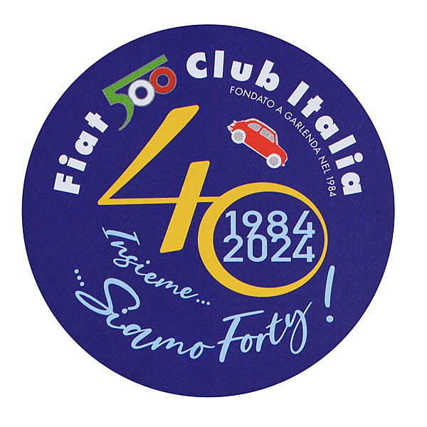 FIAT 500 CLUB ITALIAե40ǯǰƥå<br><font size=-1 color=red>10/30</font>