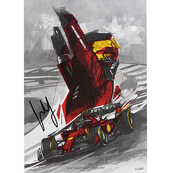 Scuderia Ferrari 2023 Singapole GP Carlos Sainzꥤ饹