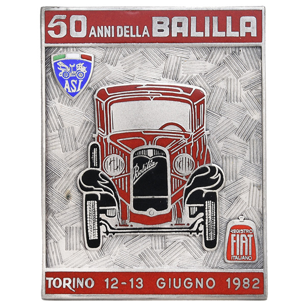 FIAT BALILLA 50ǯǰ֥ץ졼